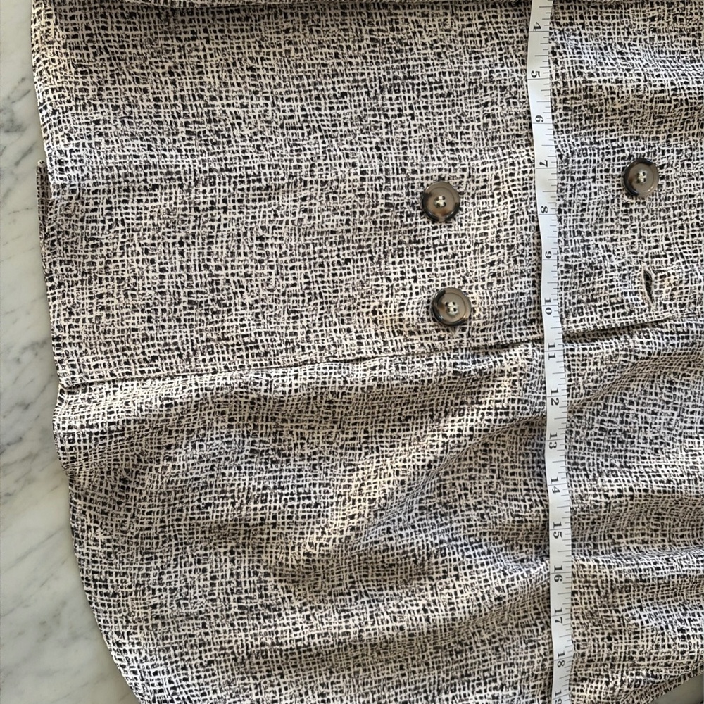 Armani blouse silk jacquard small
